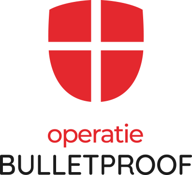 Tibor logo BULLETPROOF - schild - tekst zwart PNG Tibor logo BULLETPROOF - schild - tekst zwart PNG