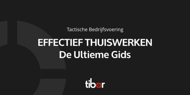 effectief thuiswerken